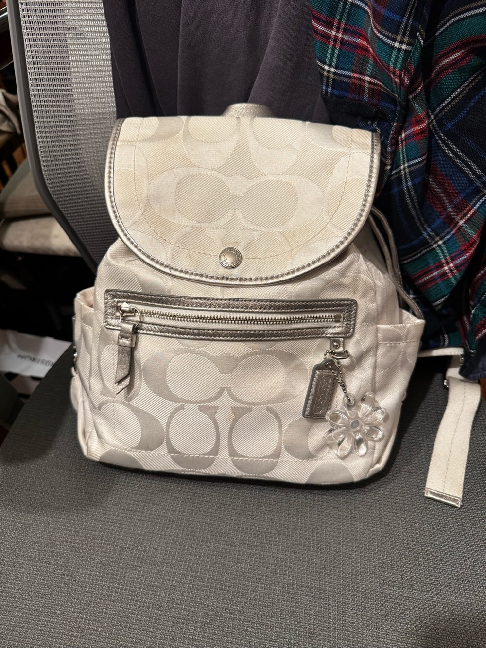 Y2k coach kyra daisy backpack f19715